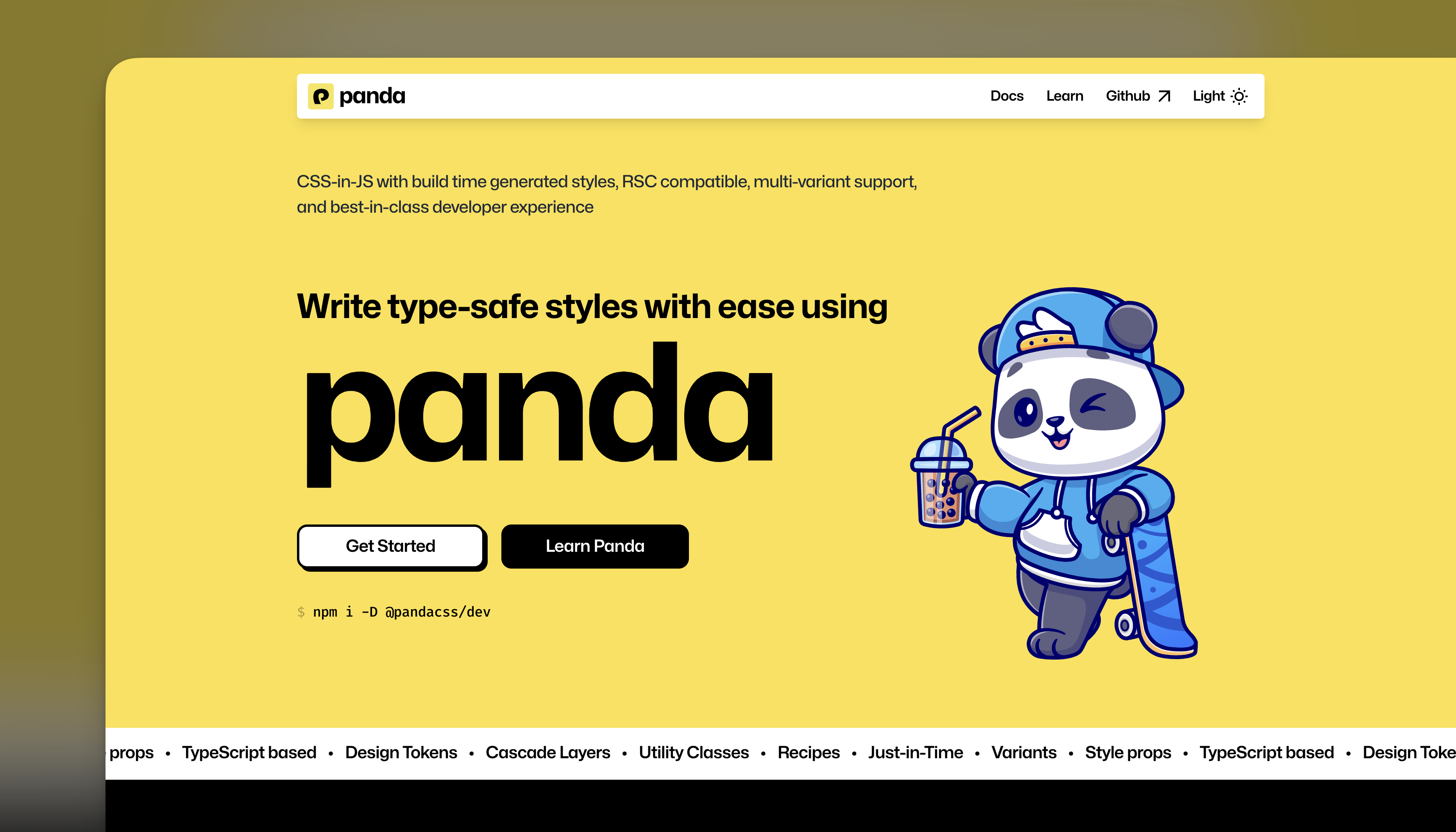 Panda CSS (Co Maintainer)