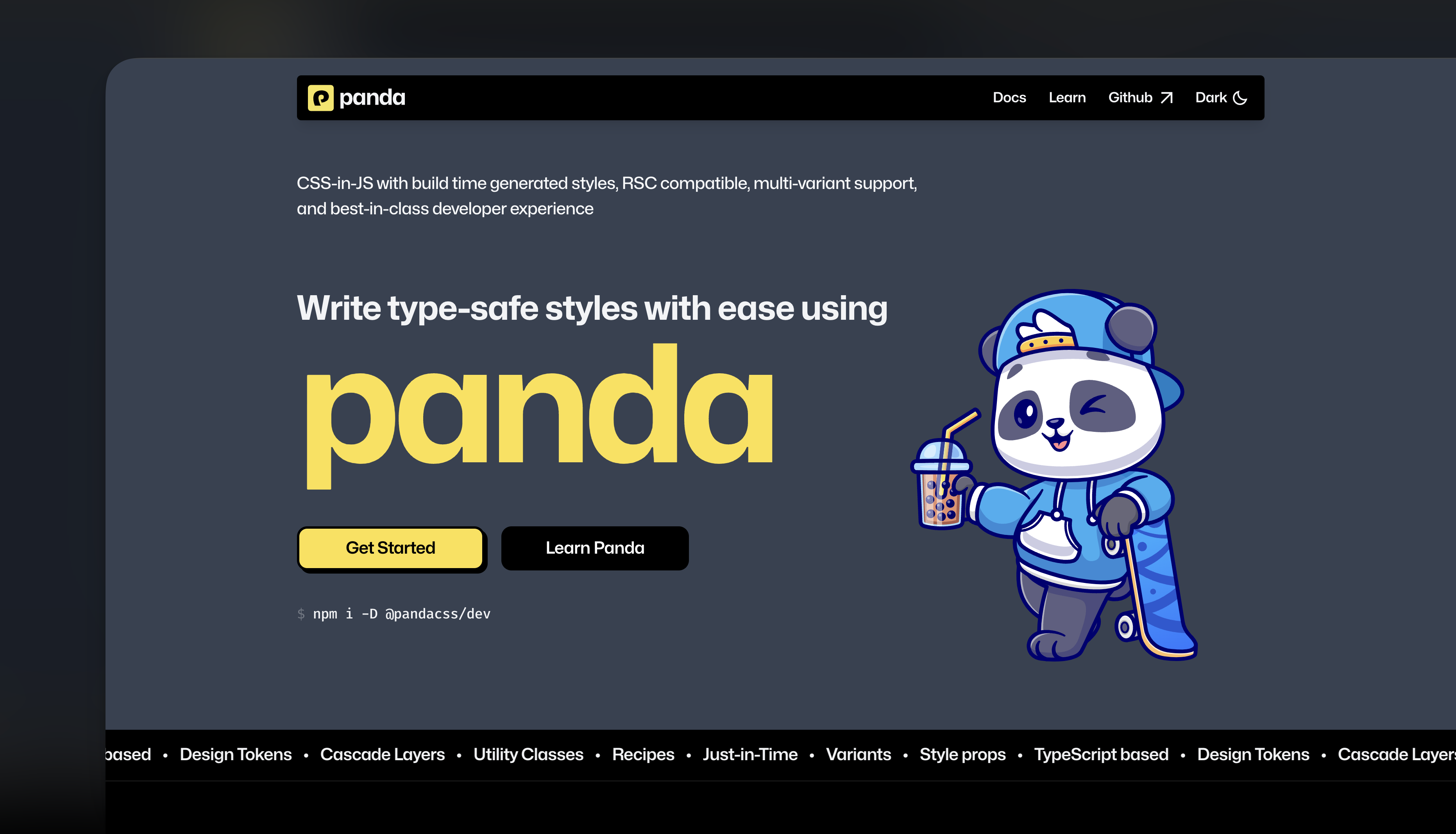 Panda CSS (Co Maintainer)